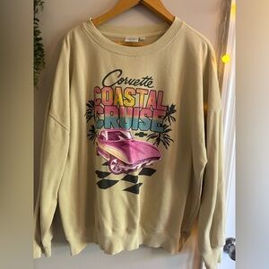 Corvette Comfy Crewneck size large